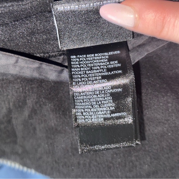 The North Face Reversible True Or False Hooded Jacket Boy’s Size XL 18/20 Black - Picture 16 of 16